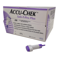 Autopiqueur à usage unique Accu Chek Safe-T-Pro Plus