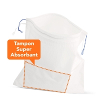 Sac Vomitoire avec Tampon Super-absorbant CareBag®
