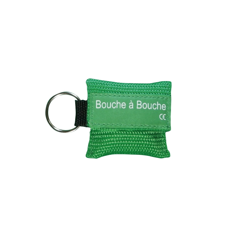 Masque bouche a bouche porte clé