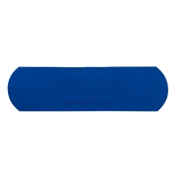 50 Pansements plastiques bleu détectables 72 mm x 19 mm
