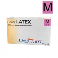 GANTS D'EXAMEN LATEX T7/8
