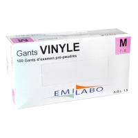 GANTS D'EXAMEN VINYL T7/8