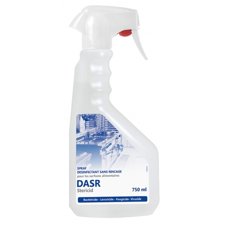 Spray désinfectant nettoyant alimentaire sans rinçage 750 ml