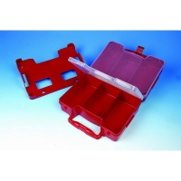 DOUBLE TROUSSE DE SECOURS 26 X 18 X 12 AVEC SUPPORT