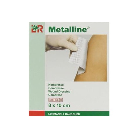 COMPRESSE METALLINE 8CM X 10CM PAR 10