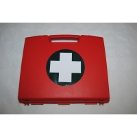 TROUSSE DE SECOURS ROUGE VIDE  24 X 18 X 5