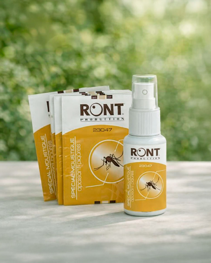 Produits anti-moustiques et soins après-piqûre présentés par usage