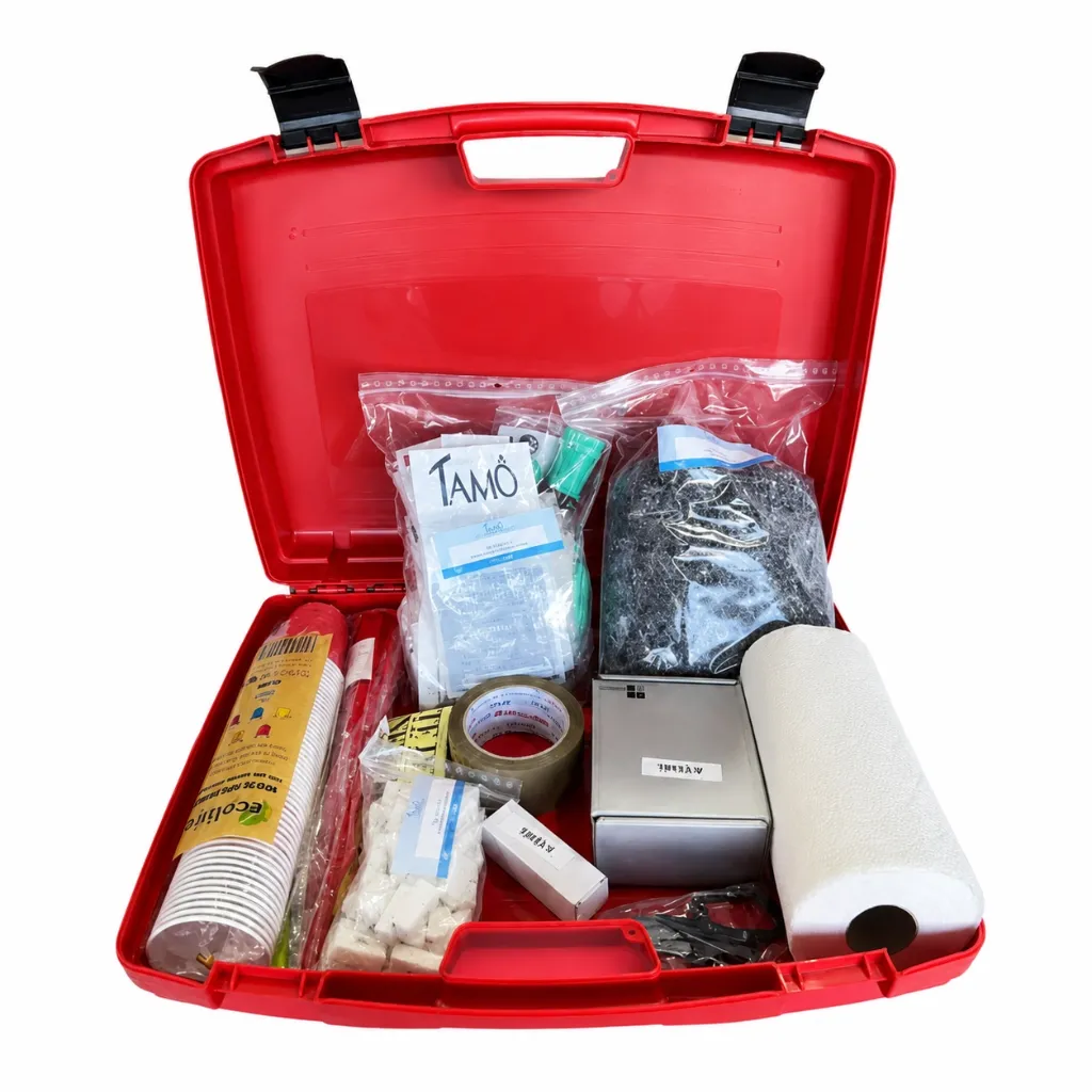 [599] Trousse de secours PPMS + matériel 50 personnes