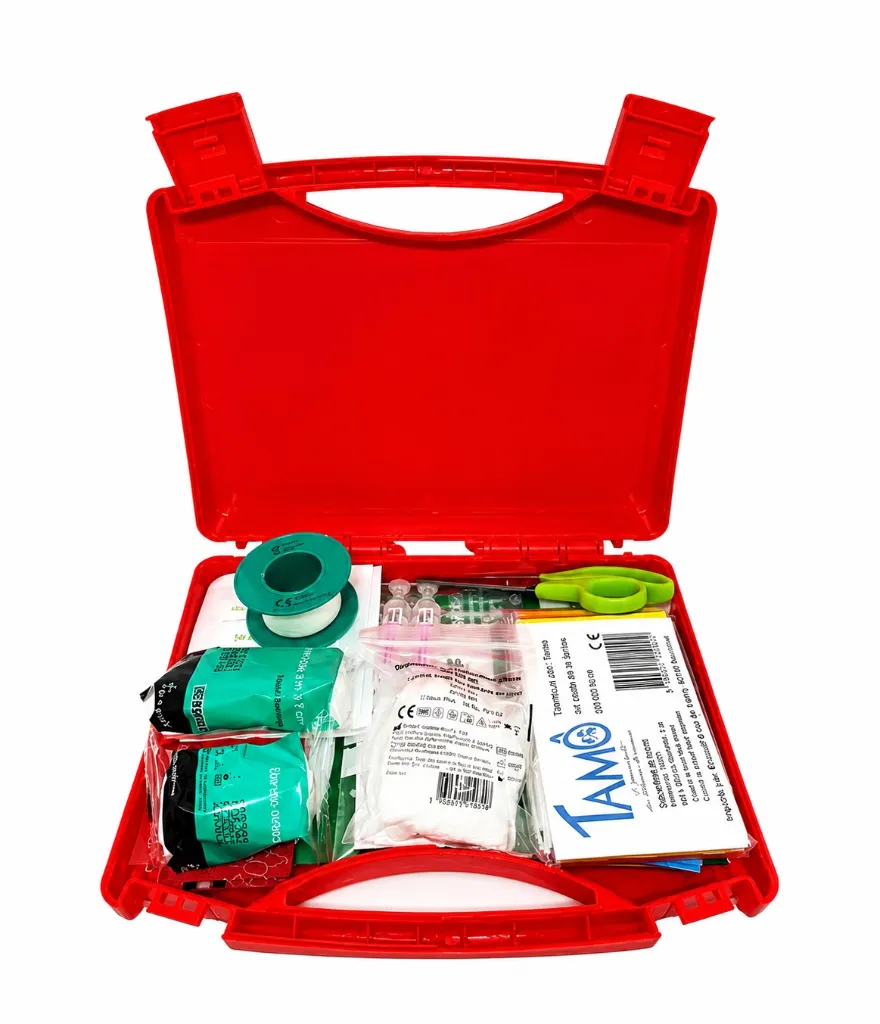 Valise de secours véhicule sans éthylotest