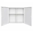Armoire de pharmacie en plastique vide 2 portes sans serrure