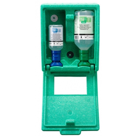 Station de lavage oculaire 2 cylindres Plum