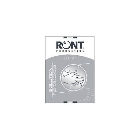 [951] 100 Lingettes imprégnées de  gel hydroalcoolique RONT