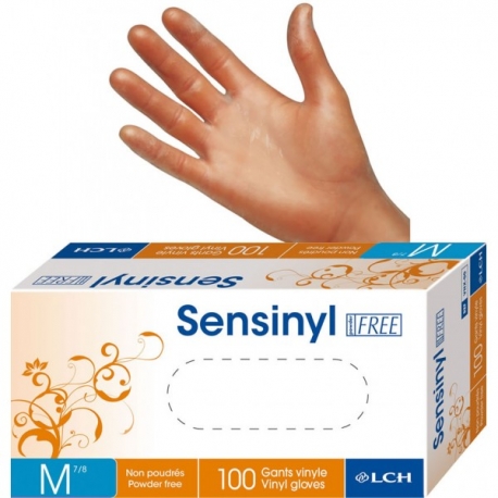 [62] BOITE DE GANTS D'EXAMEN VINYLE T 7/8 NON POUDRES