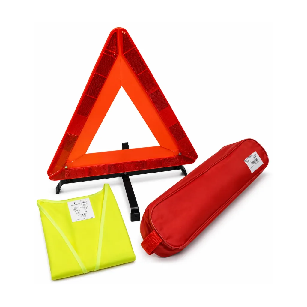 [416] Kit de signalisation routière avec gilet et triangle
