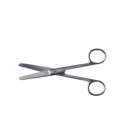 [439] CISEAUX MOUSSE DROIT 14CM