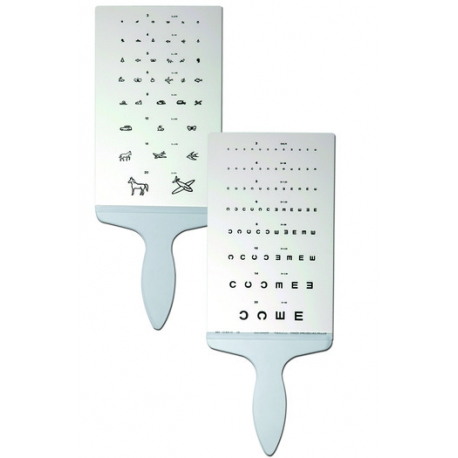 Échelle à main de Parinaud illettré