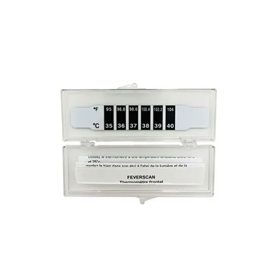 Test de température frontal réutilisable