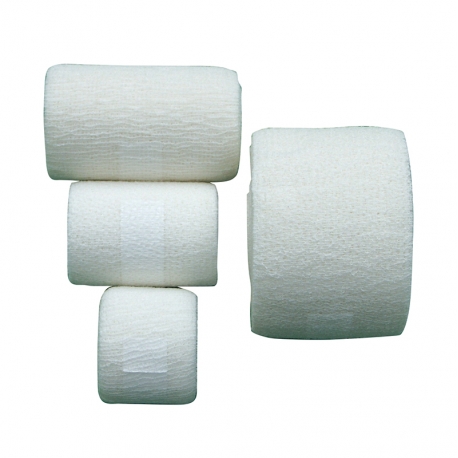Bande cohésive blanche légère 4 m x 10 cm