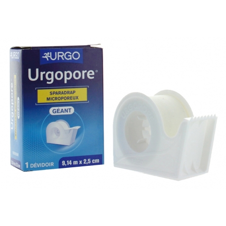 [856] SPARADRAP MICROPOREUX 9.14 m x 2.5 cm sans dévidoir