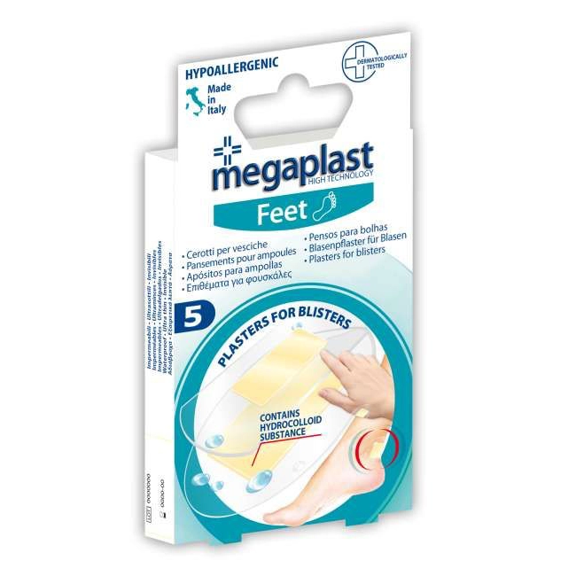 5 Pansements hydrocolloïdes spécial ampoule