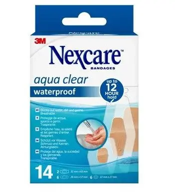 [816] 14 Pansements assortis étanches