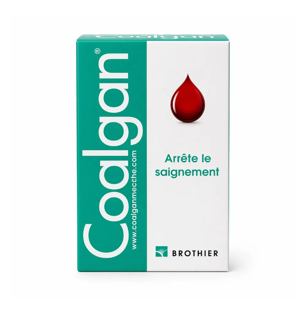 Tampon hémostatique stérile Coalgan x5