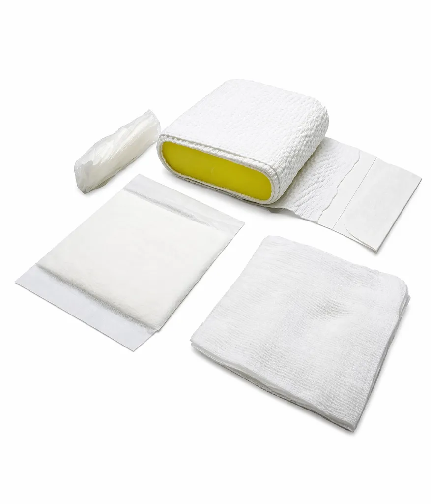 [447] Coussin hémostatique d’urgence 10 x 10 x 3 cm