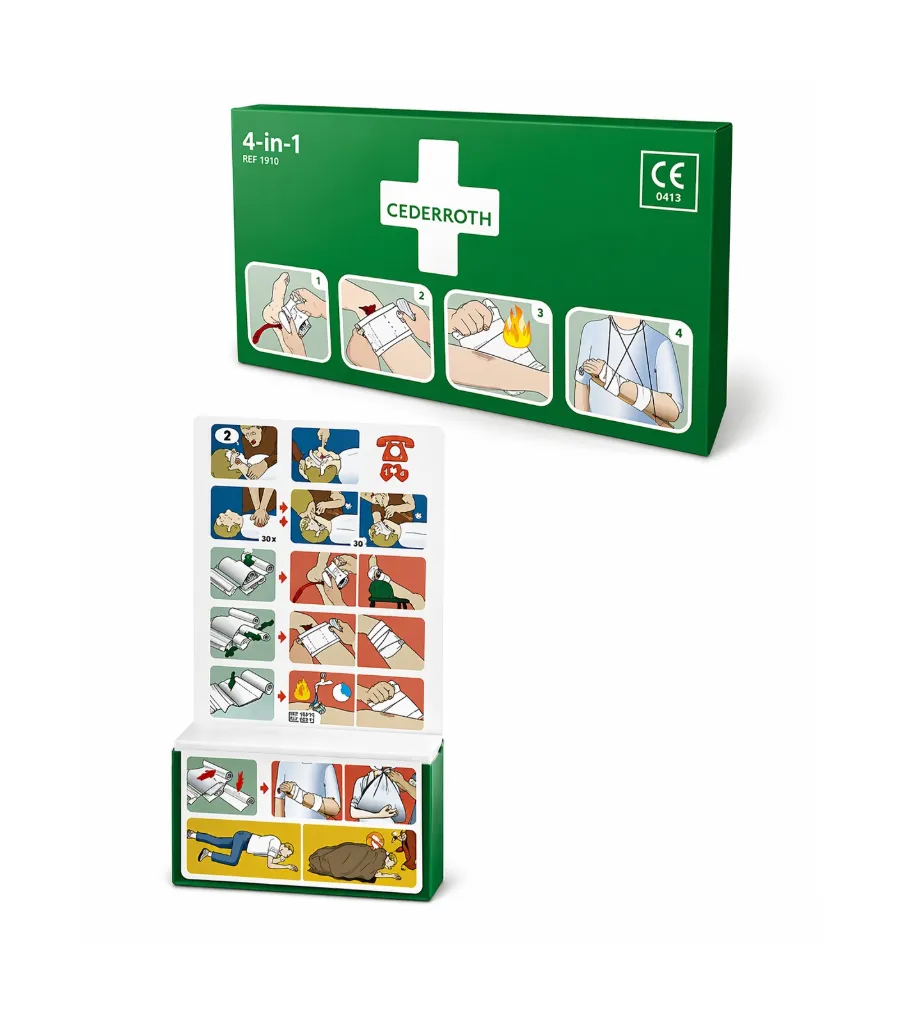 Stop sang grand modèle Cederroth pour panneau et station