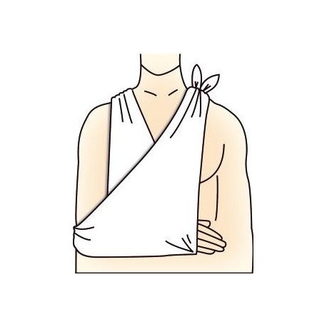 Écharpe triangulaire d’immobilisation