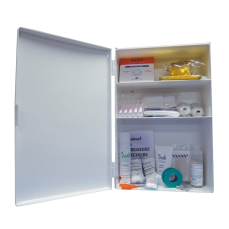 [345] Armoire à pharmacie plastique pleine 1 porte