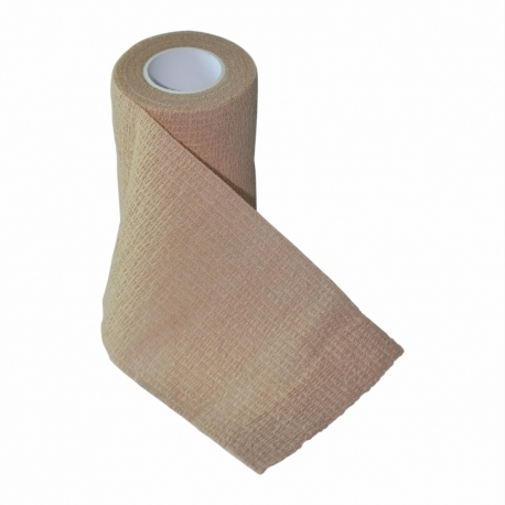 [415] Bande cohésive forte chair 4,5 m x 6 cm