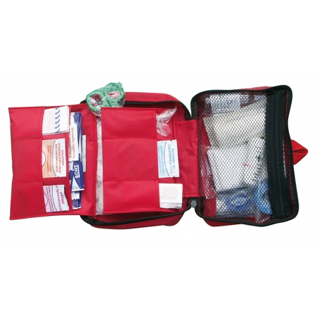 [375] TROUSSE SOUPLE PLEINE 7 A 8 PERSONNES ROUGE