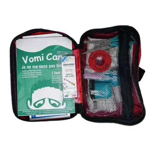 [1077] Trousse de secours véhicule avec éthylotest