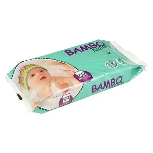 [321-D] Paquet de 50 lingettes nettoyantes pour bébé